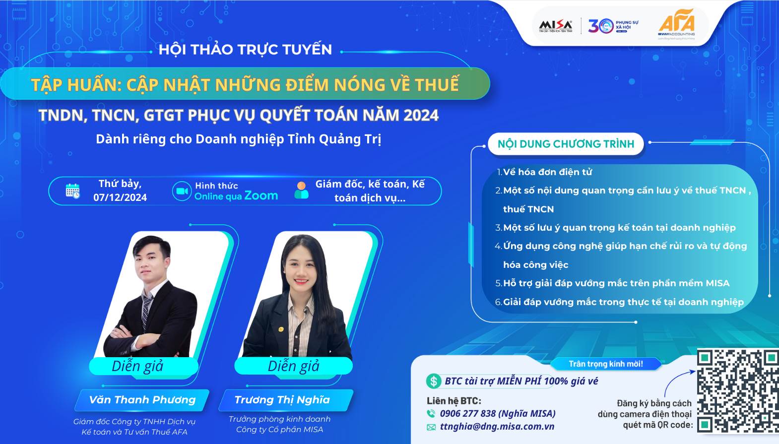 CẬP NHẬT NHỮNG ĐIỂM NÓNG VỀ THUẾ TNDN, TNCN, GTGT PHỤC VỤ QUYẾT TOÁN NĂM 2024 