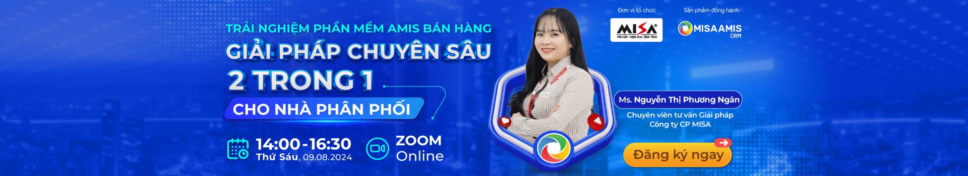 TRẢI NGHIỆM PHẦN MỀM AMIS BÁN HÀNG: GIẢI PHÁP  CHUYÊN SÂU 2 TRONG 1 CHO NHÀ PHÂN PHỐI