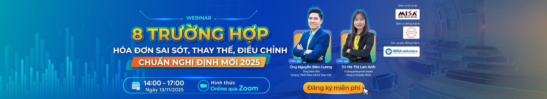 8 TRƯỜNG HỢP HÓA ĐƠN SAI SÓT, THAY THẾ, ĐIỀU CHỈNH CHUẨN NGHỊ ĐỊNH MỚI 2025