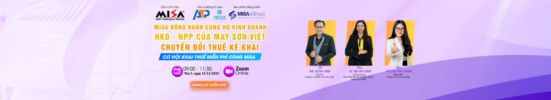 [Online Zoom] MISA eShop ĐỒNG HÀNH CÙNG HỘ KINH DOANH - NPP CỦA MAY SƠN VIỆT CHUYỂN ĐỔI THUẾ KÊ KHAI