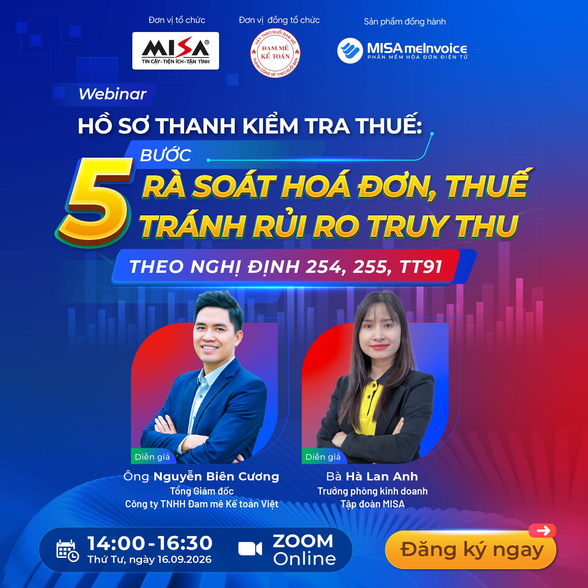 HỒ SƠ THANH KIỂM TRA THUẾ: 5 BƯỚC RÀ SOÁT HOÁ ĐƠN, THUẾ  THEO NĐ 254, 255, TT91 TRÁNH RỦI RO TRUY THU