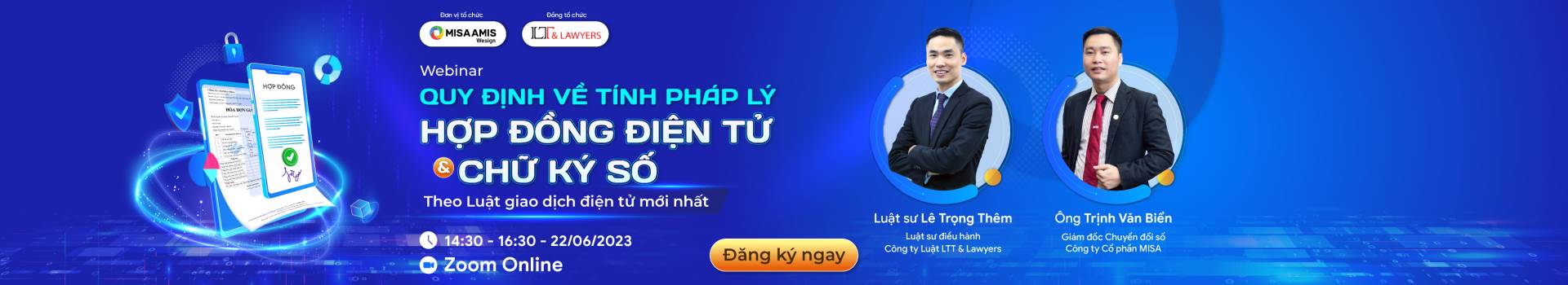 HỢP ĐỒNG ĐIỆN TỬ VÀ CHỮ KÝ SỐ - TÍNH ỨNG DỤNG & GIÁ TRỊ PHÁP LÝ