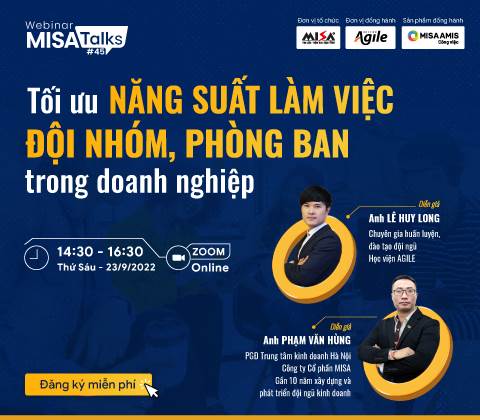 Tối ưu năng suất làm việc của đội nhóm, phòng ban trong doanh nghiệp