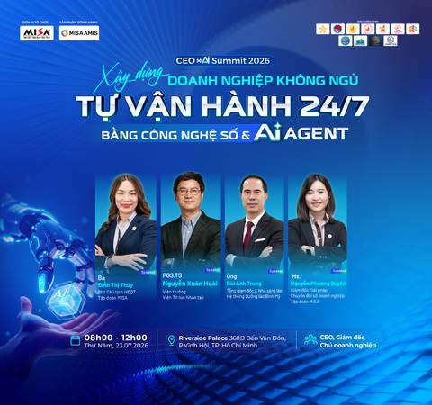 [Offline HCM] XÂY DỰNG DOANH NGHIỆP TỰ VẬN HÀNH 24/7 BẰNG CÔNG NGHỆ SỐ & AI AGENT