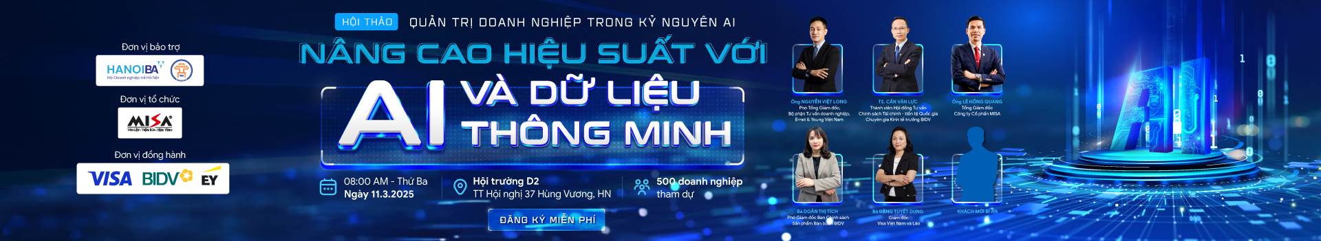 QUẢN TRỊ DOANH NGHIỆP TRONG KỶ NGUYÊN AI - NÂNG CAO HIỆU SUẤT VỚI AI VÀ DỮ LIỆU THÔNG MINH