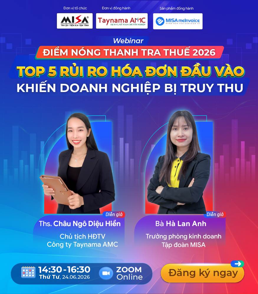 ĐIỂM NÓNG THANH TRA THUẾ 2026:  TOP 5 RỦI RO HÓA ĐƠN ĐẦU VÀO KHIẾN DOANH NGHIỆP BỊ TRUY THU