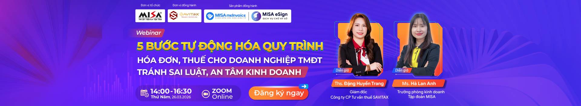 5 BƯỚC TỰ ĐỘNG HÓA QUY TRÌNH HÓA ĐƠN, THUẾ CHO DN TMĐT - TRÁNH SAI LUẬT, AN TÂM KINH DOANH