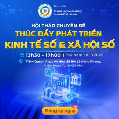 Hội thảo chuyên đề “Thúc đẩy phát triển kinh tế số và xã hội số”