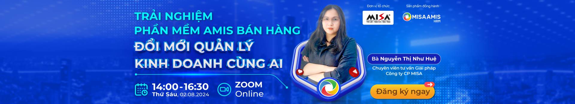 TRẢI NGHIỆM PHẦN MỀM AMIS BÁN HÀNG: ĐỔI MỚI QUẢN LÝ KINH DOANH CÙNG AI